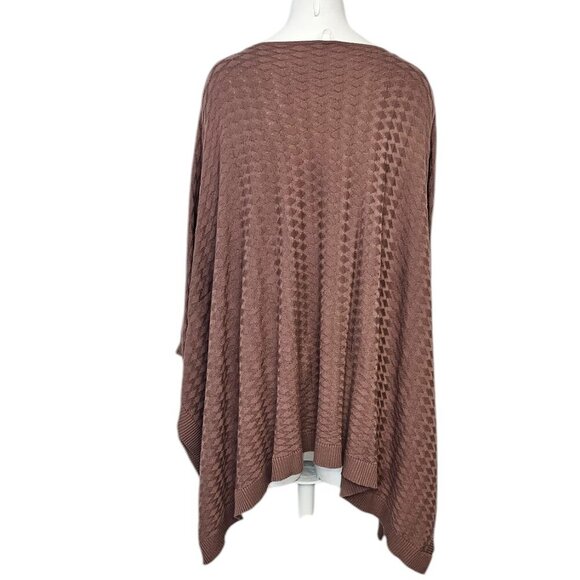 Lululemon Womens Divinity Poncho, Woven, Spanish Oak, Wrap, Sweater - Picture 2 of 7